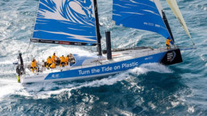Volvo Ocean Race illustrating entry turn the tide on plastic